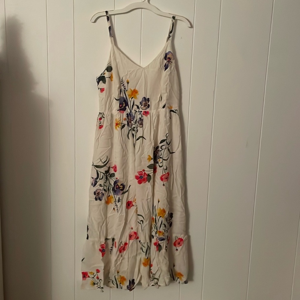 Floral spring dress